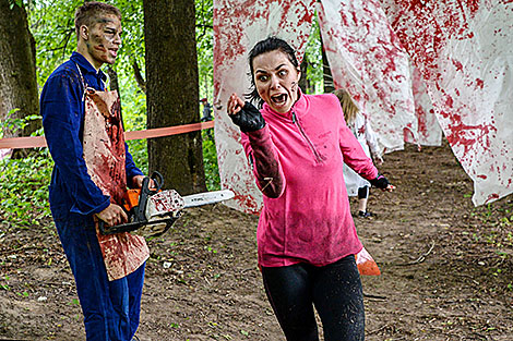 Забег Zombie Run у Жодзіне