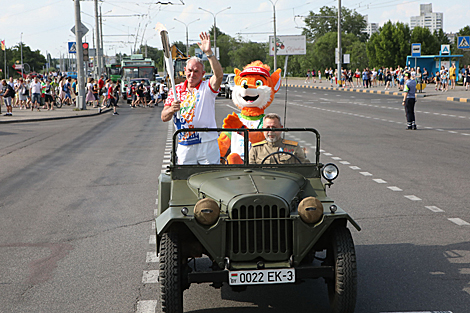 Першы ў гісторыі беларускага спорту алімпійскі чэмпіён 1960 года, чэмпіён свету, канаіст Леанід Гейштар