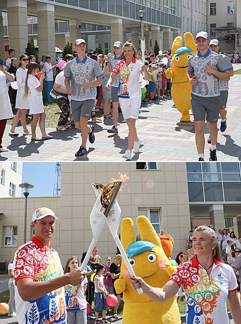 Belarus’ Honored Masters of Sports Artur Litvinchuk and Marina Litvinchuk