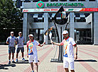 Flame of Peace torch relay of 2nd European Games reaches Gomel Oblast