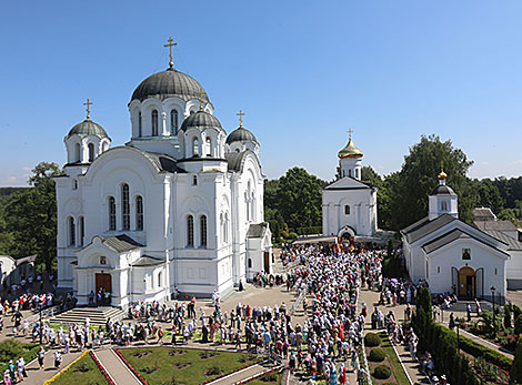Небесная заступница Беларуси: в Полоцке отметили День памяти святой Евфросинии