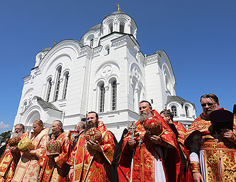 Праздник в Спасо-Евфросиниевском монастыре