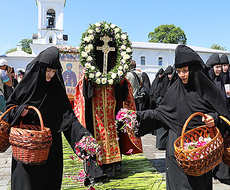 Праздник в Спасо-Евфросиниевском монастыре