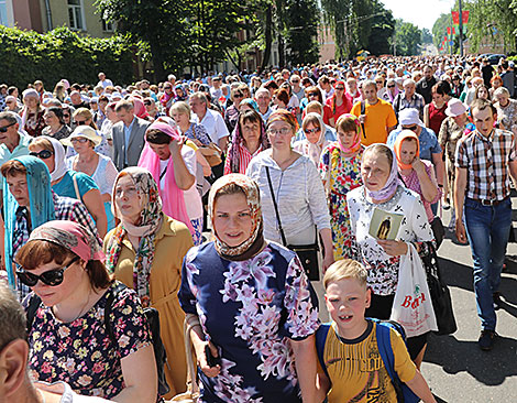 Крестный ход в честь святой Евфросинии