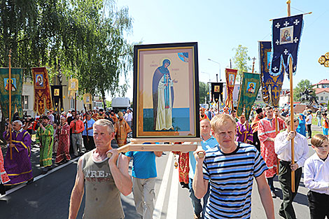 Крестный ход в честь святой Евфросинии