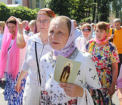Крестный ход в честь святой Евфросинии