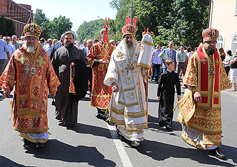 Крестный ход в честь святой Евфросинии