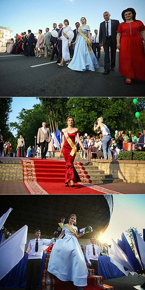 Scarlet Sails festival in Brest 