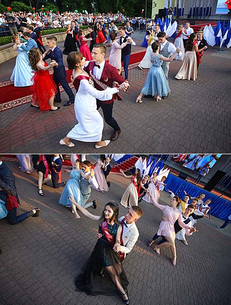 Scarlet Sails festival in Brest 