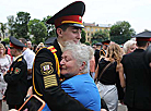 Graduation party at Minsk Suvorov Military School 