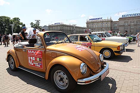 Oldtimer rally-2019 in Minsk