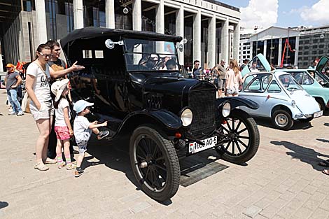 Oldtimer rally-2019 in Minsk