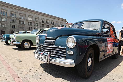 Oldtimer rally-2019 in Minsk