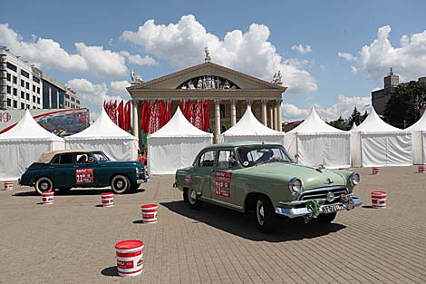 Oldtimer rally-2019 in Minsk