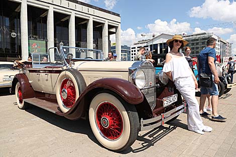 Oldtimer rally-2019 in Minsk