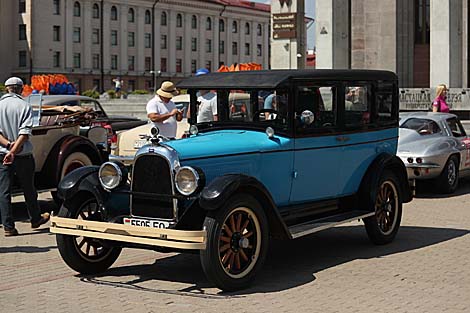 Oldtimer rally-2019 in Minsk