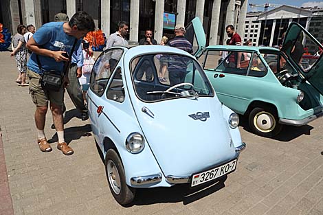 Oldtimer rally-2019 in Minsk