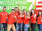 Беларусь помнит: молодежный марафон "75" отправился по местам боевой славы