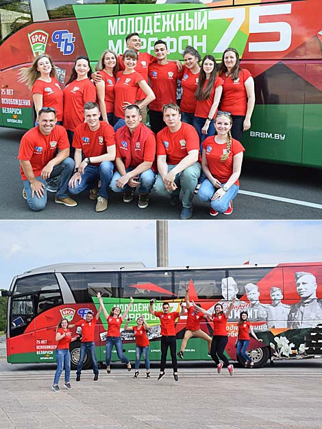 Youth project Marathon 75 kicks off in Minsk