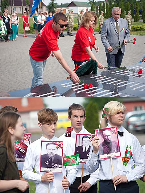 Youth Marathon “75” arrives in Ostrovets 