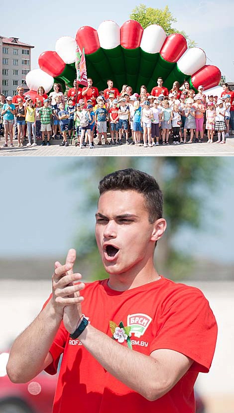 Youth Marathon “75” arrives in Ostrovets 