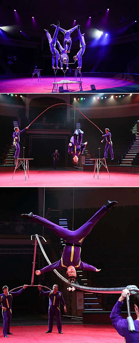 Belarusian circus launches new show 