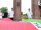 Youth project Marathon 75 in Mogilev Oblast