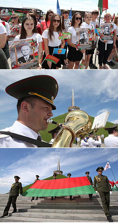 Youth Marathon 75 visits Mound of Glory