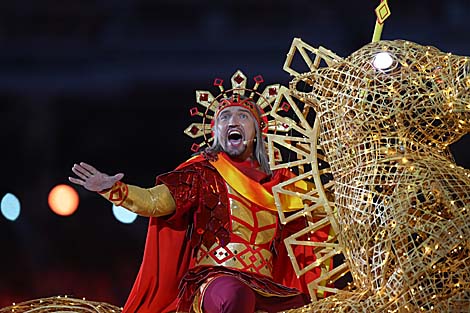 The opening ceremony of the 2nd European Games Minsk 2019 in the Dinamo Stadium