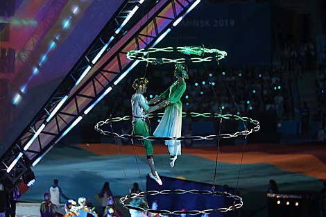 The opening ceremony of the 2nd European Games Minsk 2019 