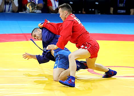 The qualifying phase of the sambo event