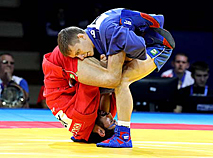 明斯克第二届欧洲运动会：桑勃式摔跤