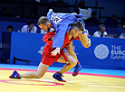 The qualifying phase of the sambo event