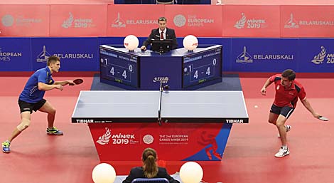 2nd European Games in Minsk: Table tennis