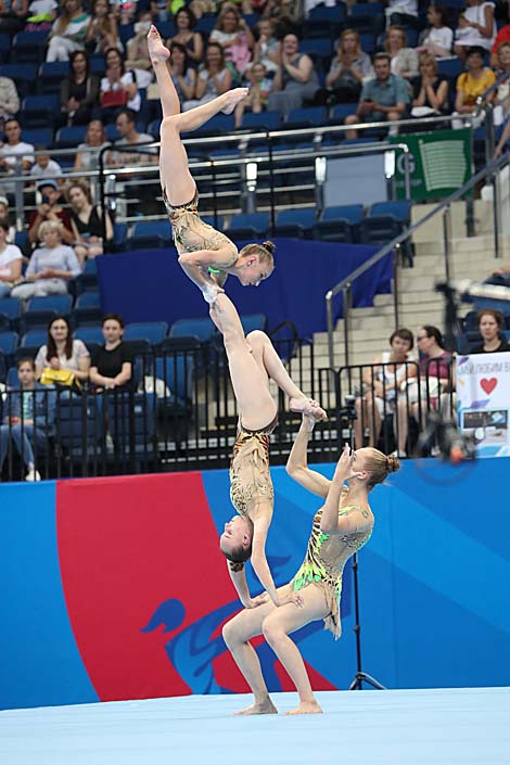 Ukrainian acrobats