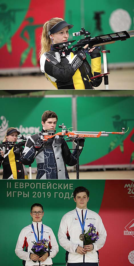 Brabcova Aneta and Filip Nepejchal (Czech Republic) Sergey clinched bronze