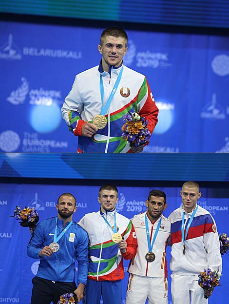 Беларускі самбіст Аляксандр Кокша стаў чэмпіёнам ІІ Еўрапейскіх гульняў