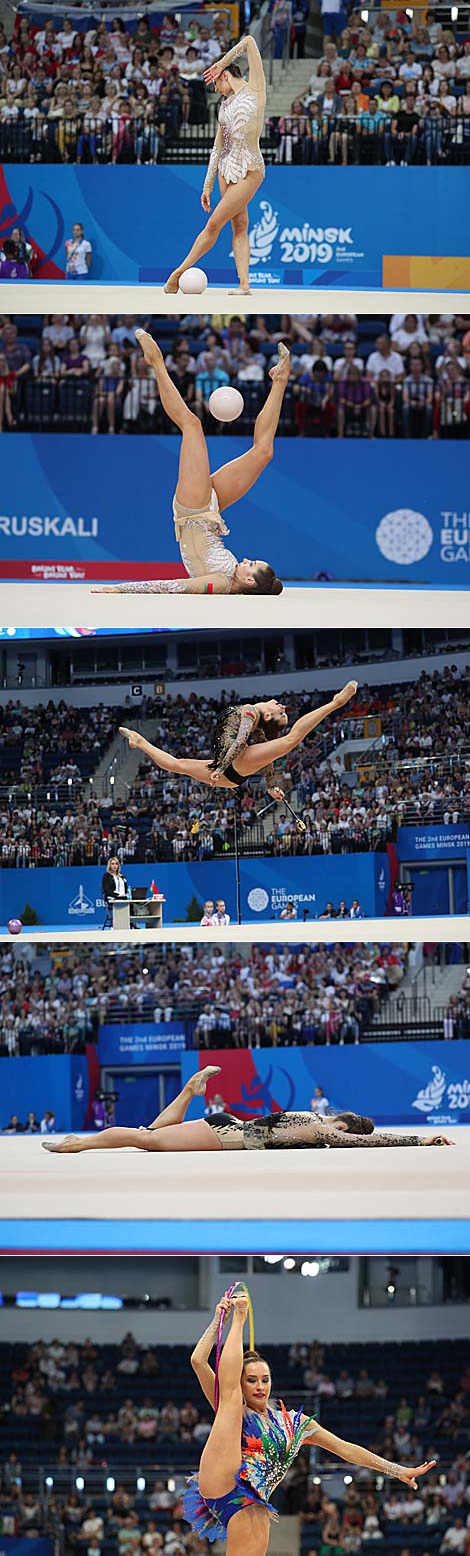 Екатерина Галкина завоевала бронзу в соревнованиях по художественной гимнастике в индивидуальном многоборье