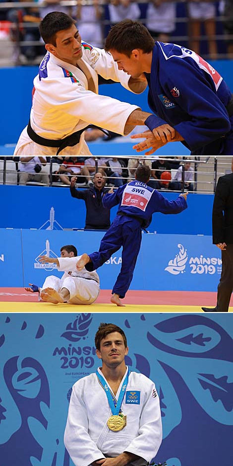 Tommy Macias (Sweden) and Rustam Orujov (Azerbaijan)