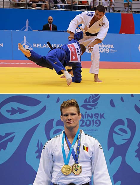 Matthias Casse (Belgium) and Ivaylo Ivanov (Bulgaria)