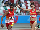 Смешанная эстафета 4х400 м. Команда Испании