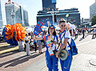 The main fan zone of the 2nd European Games at the Sports Palace in Minsk