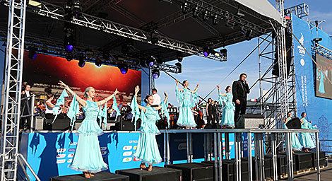 The main fan zone of the 2nd European Games opened at the Sports Palace in Minsk