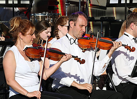 The Presidential Orchestra conducted by Viktor Babarikin