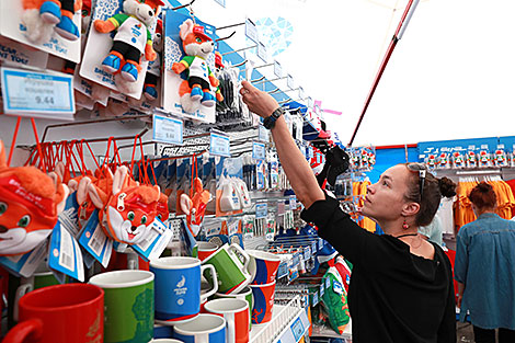 The main fan zone of the 2nd European Games at the Sports Palace in Minsk