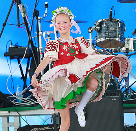 The main fan zone of the 2nd European Games at the Sports Palace in Minsk