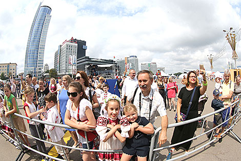 The main fan zone of the 2nd European Games opened at the Sports Palace in Minsk