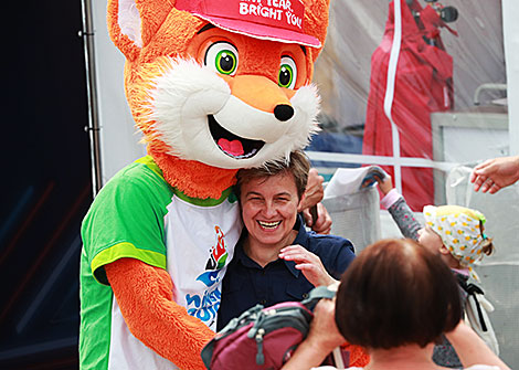 The main fan zone of the 2nd European Games opened at the Sports Palace in Minsk