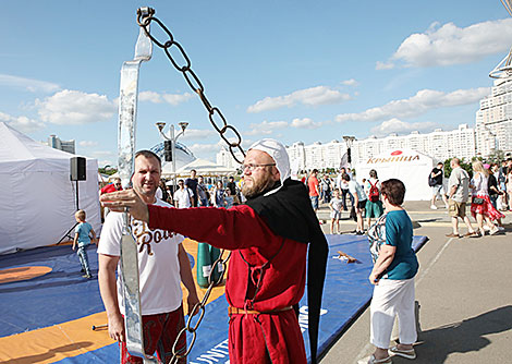 The main fan zone of the 2nd European Games opened at the Sports Palace in Minsk