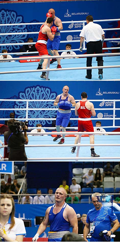 Petar Belberov (Bulgaria) and Viktar Chvarkou (Belarus)